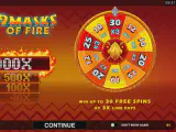 Spielen Sie "9 Masken des Feuers": Ein lustiger Stammes-Slot