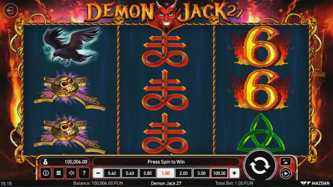 Demon Jack 27" Slot - Ein lustiges und spannendes Online Casino Spiel