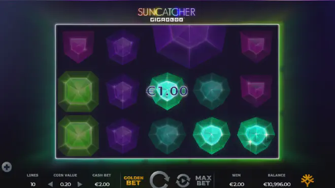 Großer Gewinn mit dem Suncatcher Gigablox Online Slot von Yggdrasil Gaming