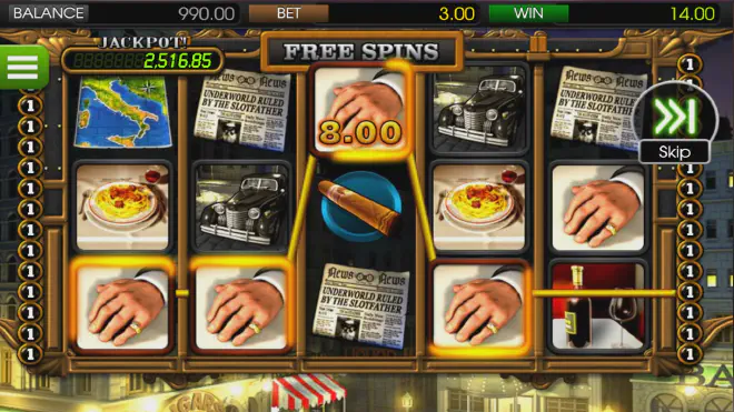 Der Slotfather: Ein Online-Slot-Spiel mit hohen Einsätzen Bewertung