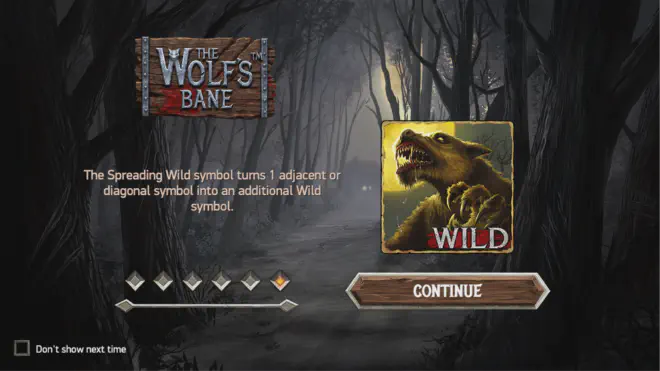 The Wolf's Bane Online-Spielautomaten Test und Freispiel